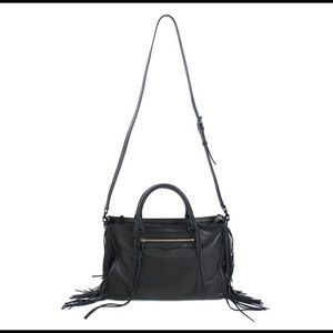 Rebecca minkoff fringe leather bag